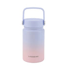 CROSSING | 400ml Urban Ceramic S/S Insulated Flat Cap Bottle With Handle