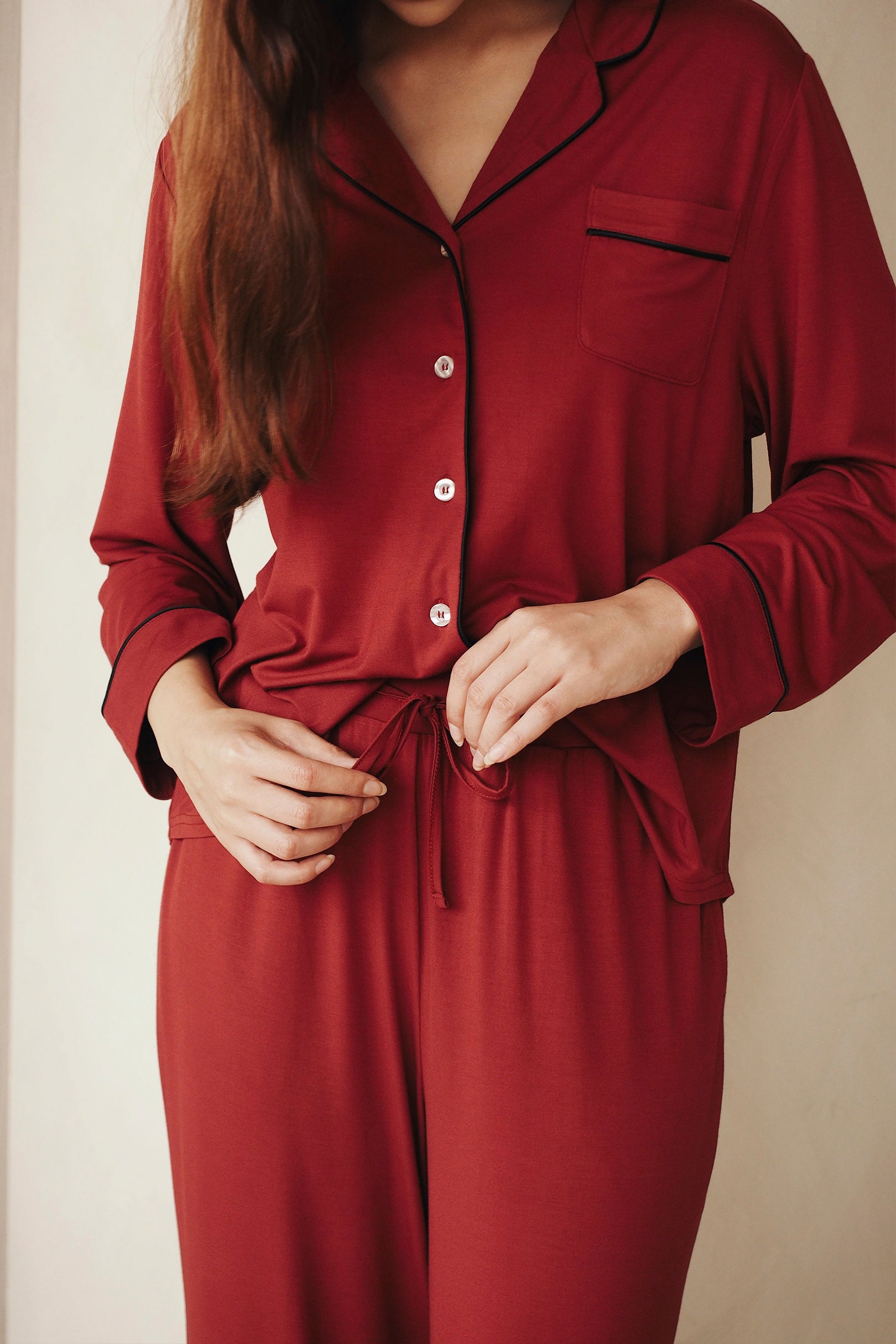 SELENIGHT CO | Signature Long Pyjamas Pants Set