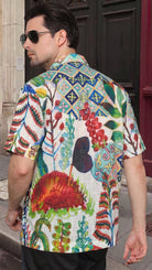 KANZI COLLECTION | Watercolor Botanical Shirt