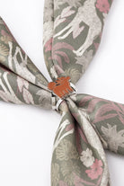 STUDIO QILING | Duo Scarf 100 Ring Silver