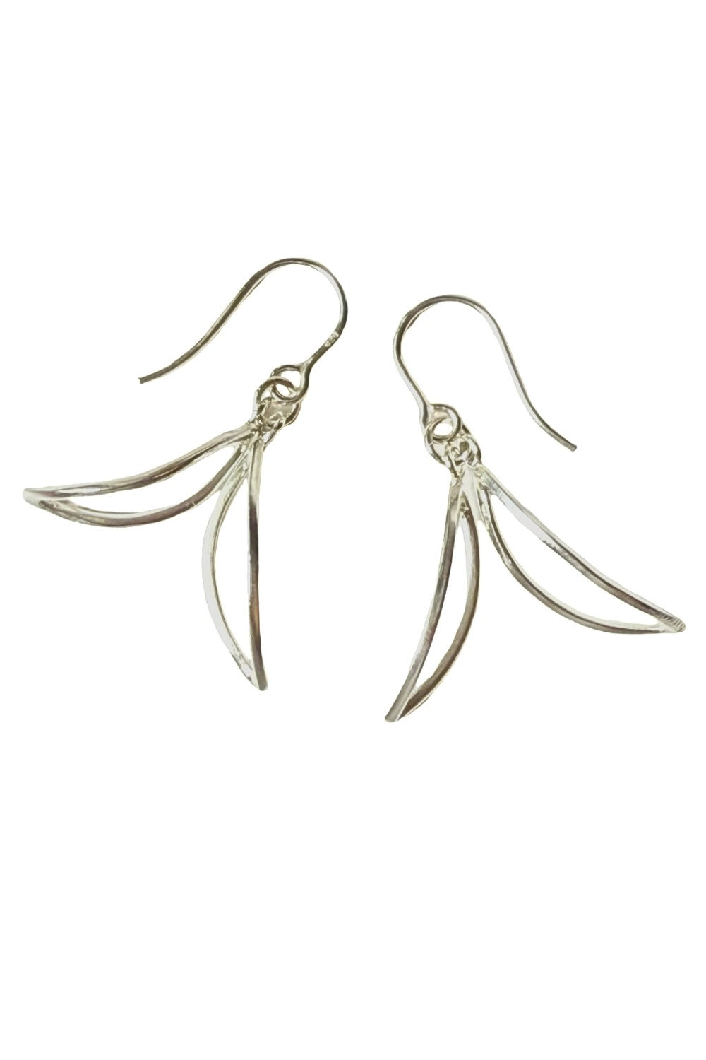 CREATIVE JEWELLERY STUDIO | Silver Wings Earrings by WA by Sylvia