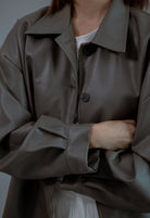 SAERO COLLECTIVE | Gajuk Oversized Jacket | Charcoal Grey