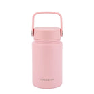 CROSSING | 400ml Urban Ceramic S/S Insulated Flat Cap Bottle With Handle