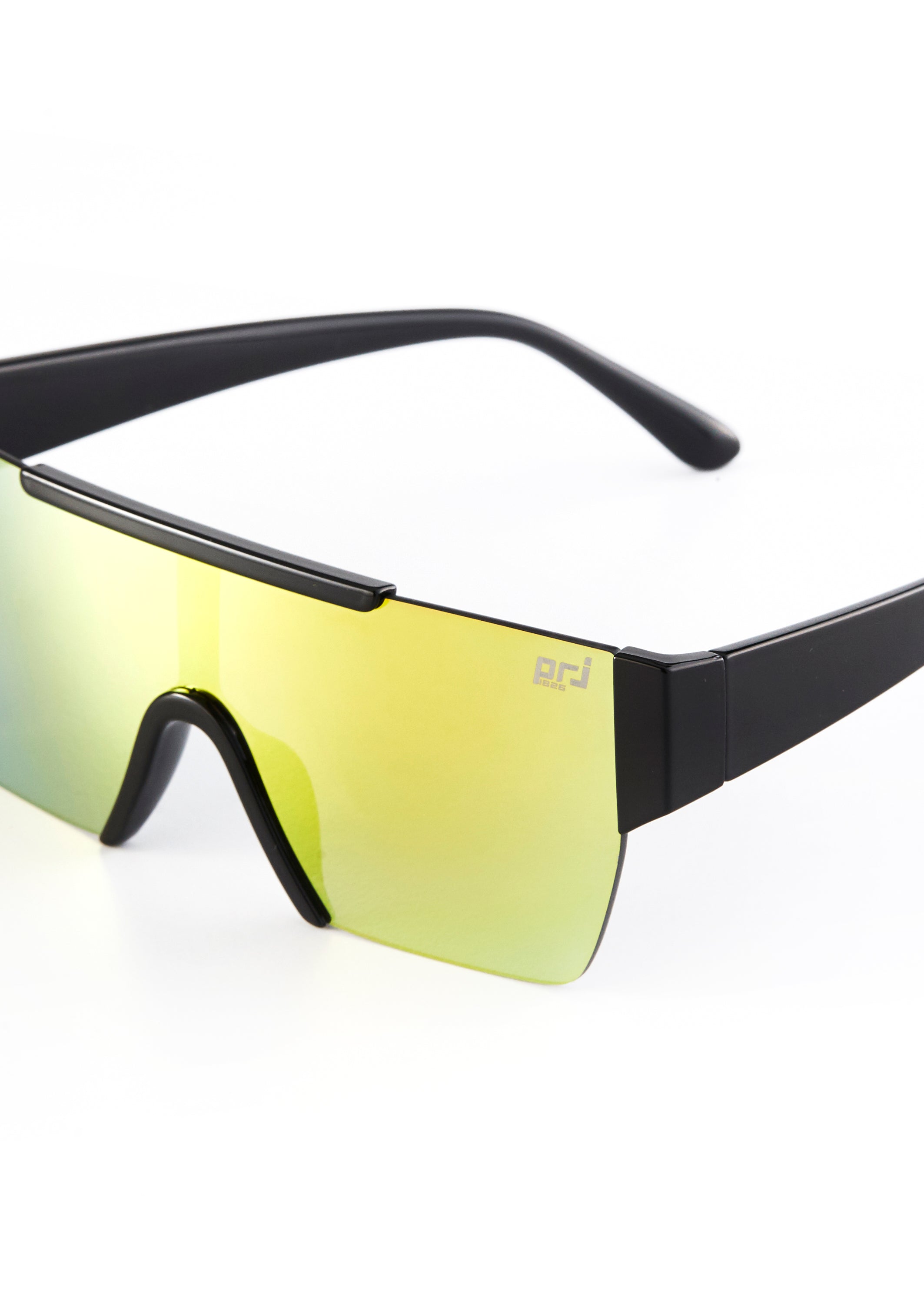 PROJECTWEAR | Edgerton Futuristic Sunglasses Black/Yellow