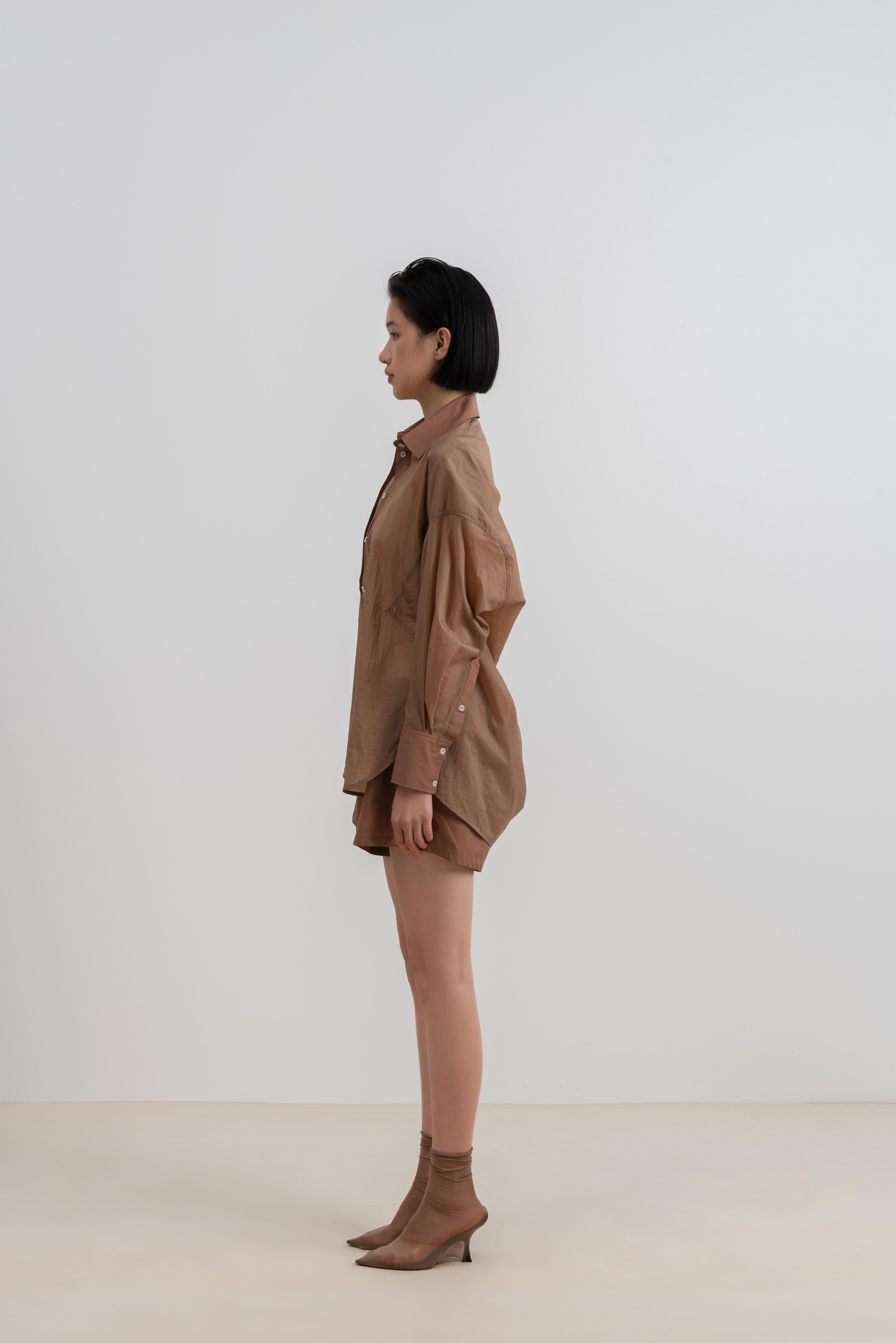 LAYERPLAN | Pieced Oversized Shirt Layers