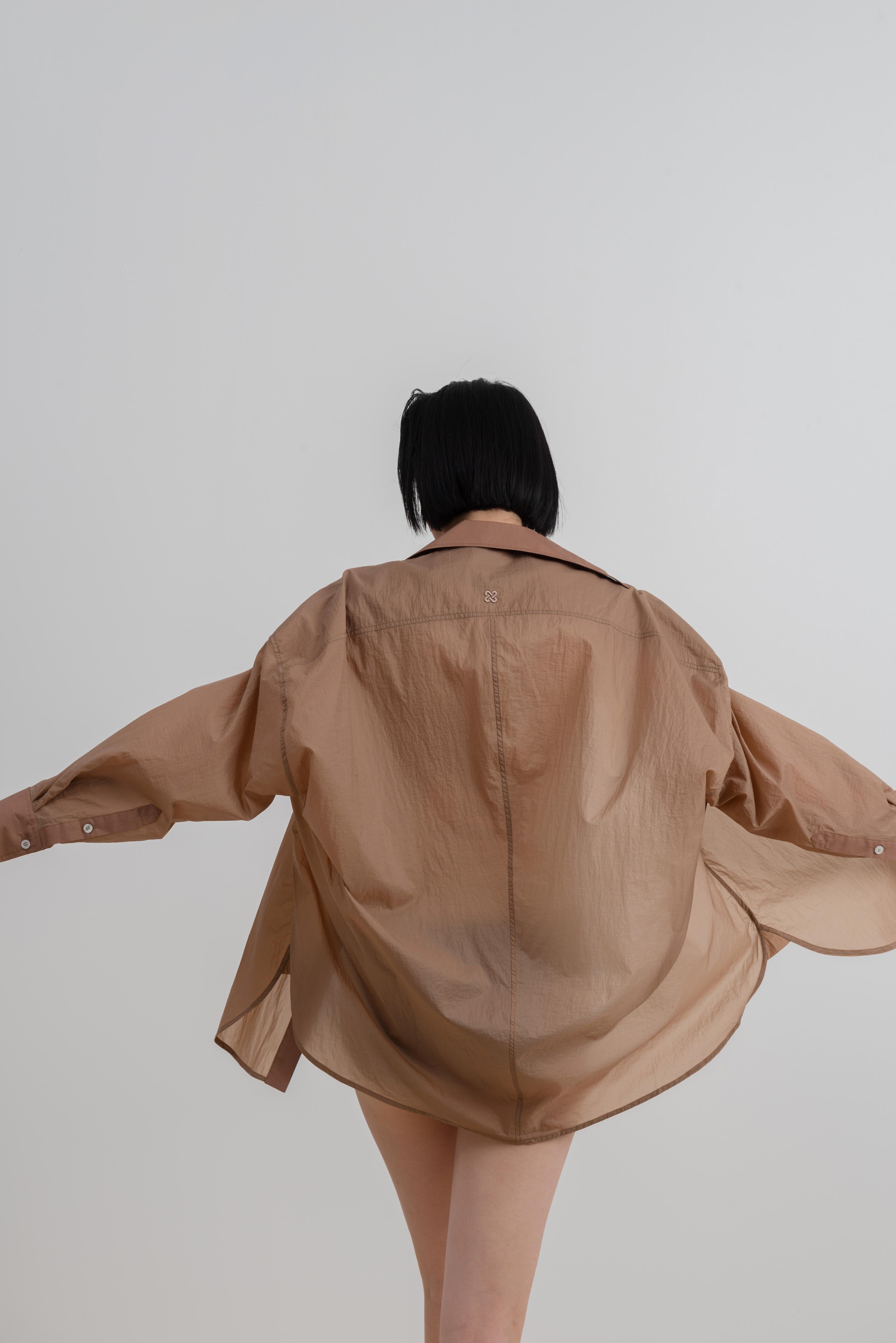 LAYERPLAN | Pieced Oversized Shirt Layers