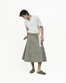 GRAYE | Two Way Midi Skirt - Magnolia Green