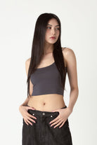 SAERO COLLECTIVE | Tencel Top | Lead Grey