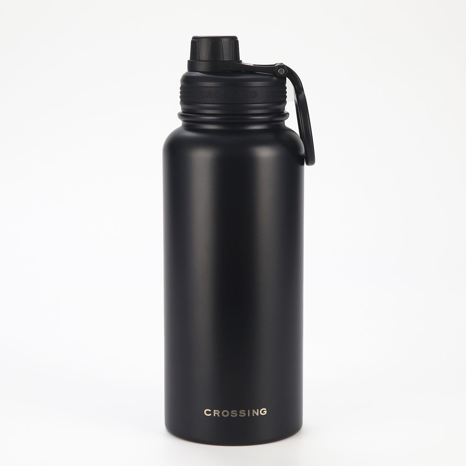 CROSSING | 1000ml Urban Ceramic S/S Insulated Screw Cap Sports Bottle With Handle