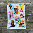 KELLY SER ATELIER | Not Just a Little Red Dot: Tea Towel