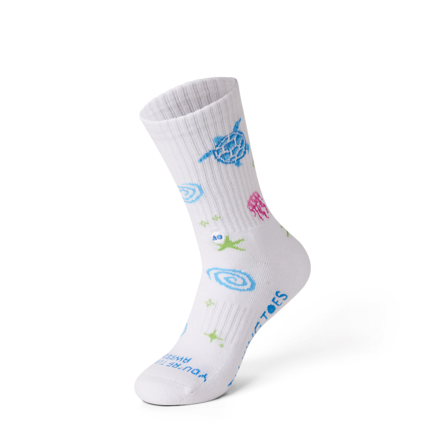 TALKING TOES | Turtle-y Awesome Athletic Sock