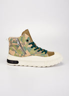 PROJECTWEAR | Farrell Mid Cut Leather Sneaker Green