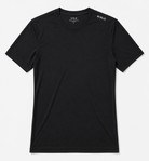 WRLD | RIDGE LOGO ROUND NECK TEE | BLACK
