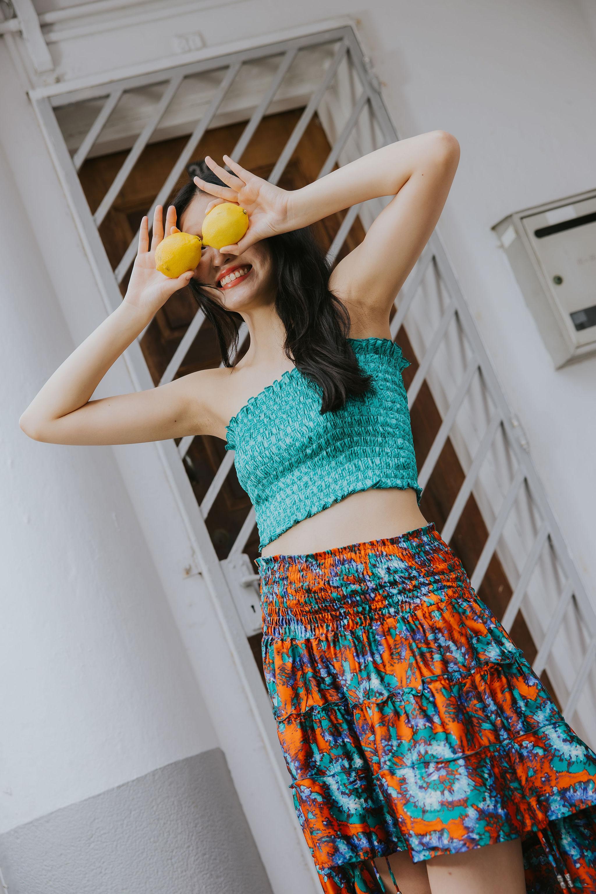 RAJA RANI | Modal Silk Tube Top & Skirt Set