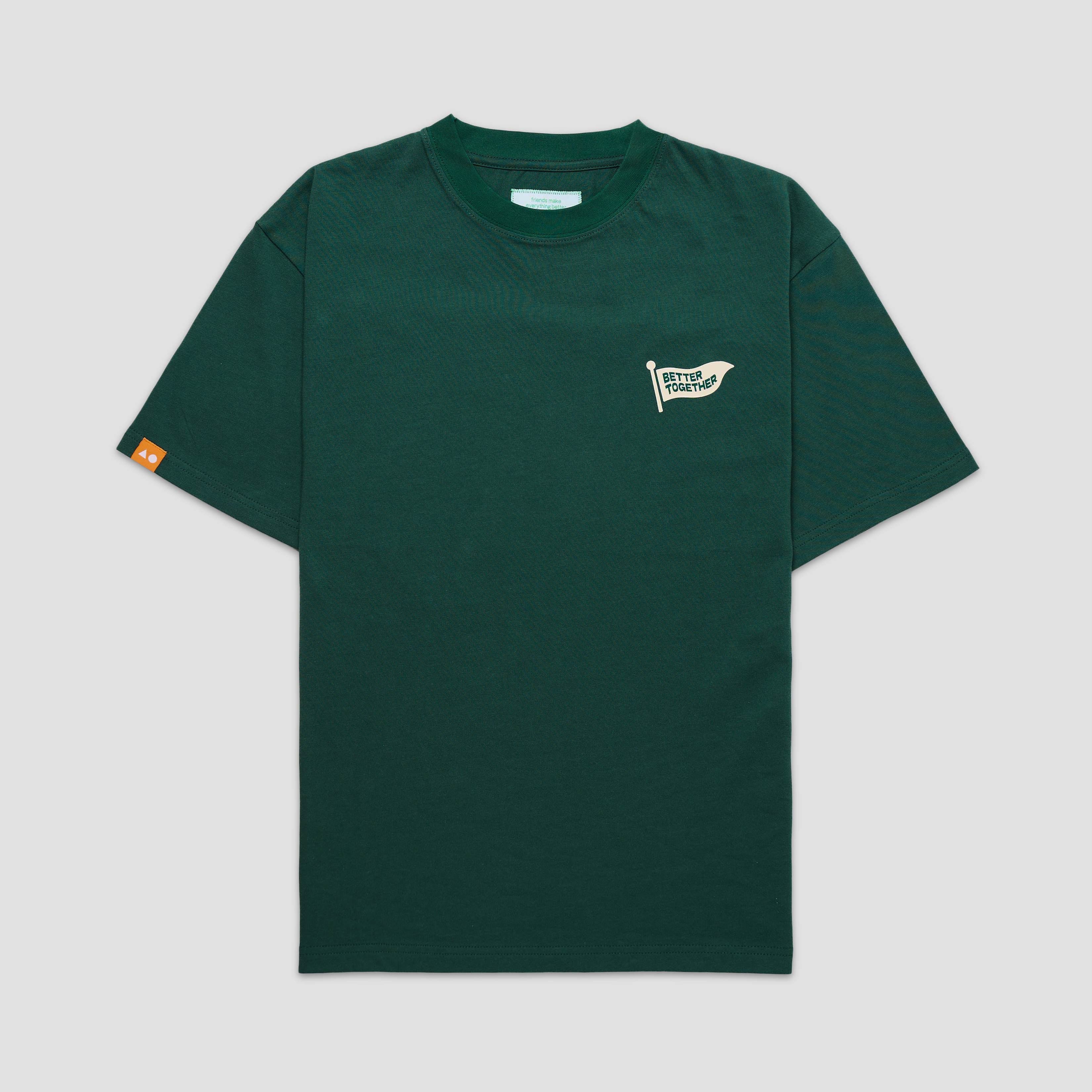 TALKING TOES | Better Together Oversized Tee | Green