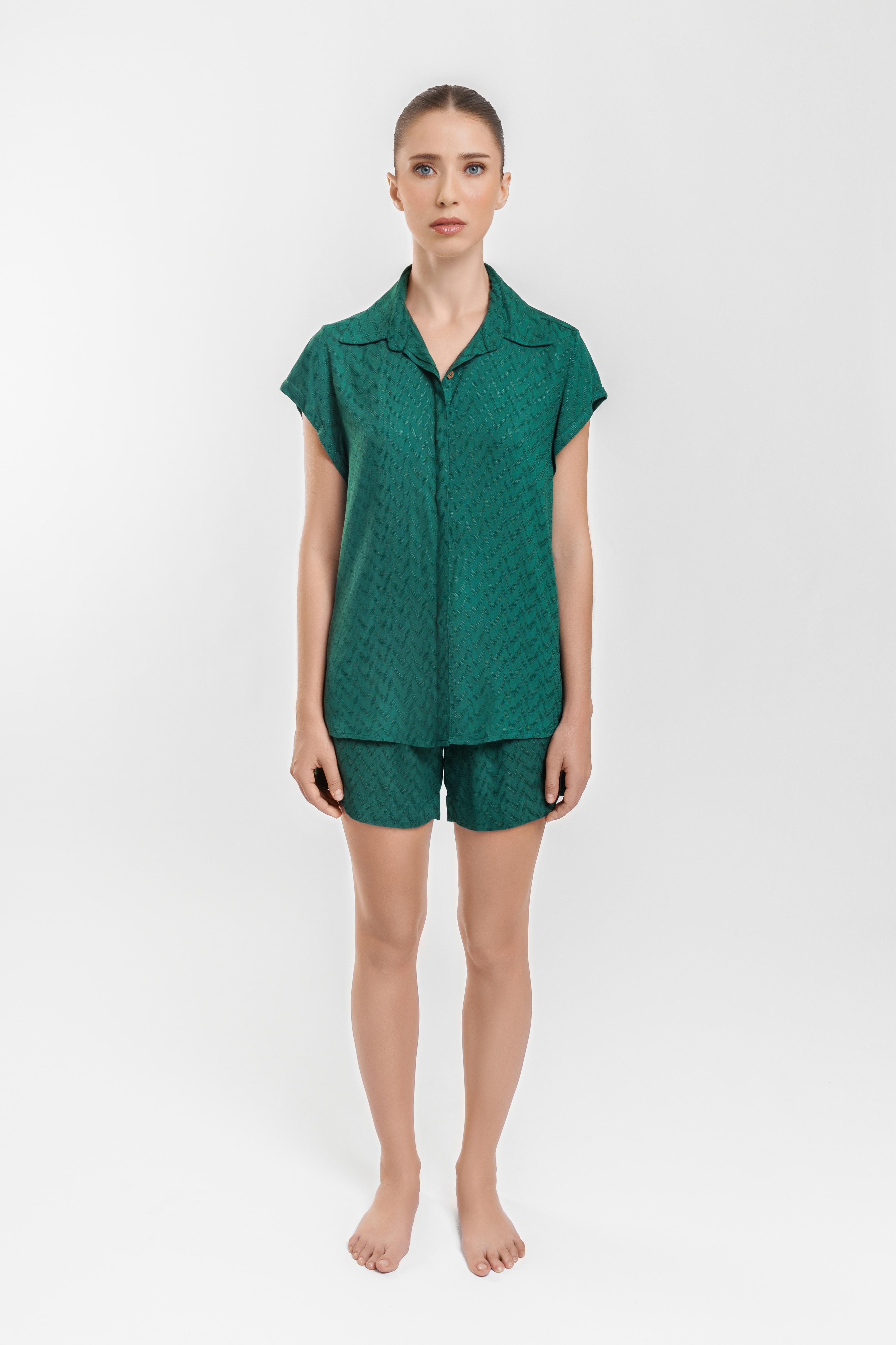 KATRUSS | Shirt & Shorts Set, Matte Cascade