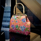COCOONESE | Bamboo Top Handle Bag - Revolving Dream (PK)