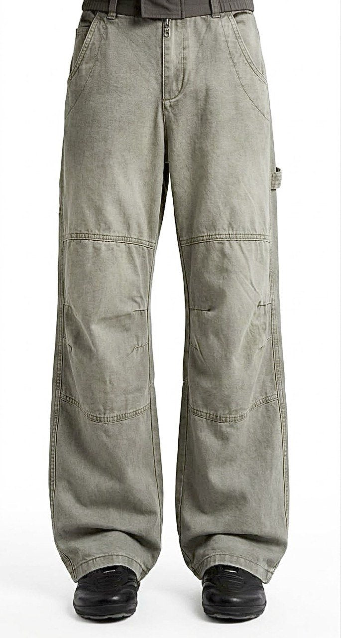 PROJET1826 | Washed Casual Pants - Beige
