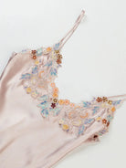 BELLS & BIRDS | Florentine Mulberry Silk Cami Set (Rose)