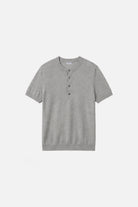 HOUSE OF HOUSE OF ANON PTE. LTD. | Sven Henley Knit Short Sleeve Top