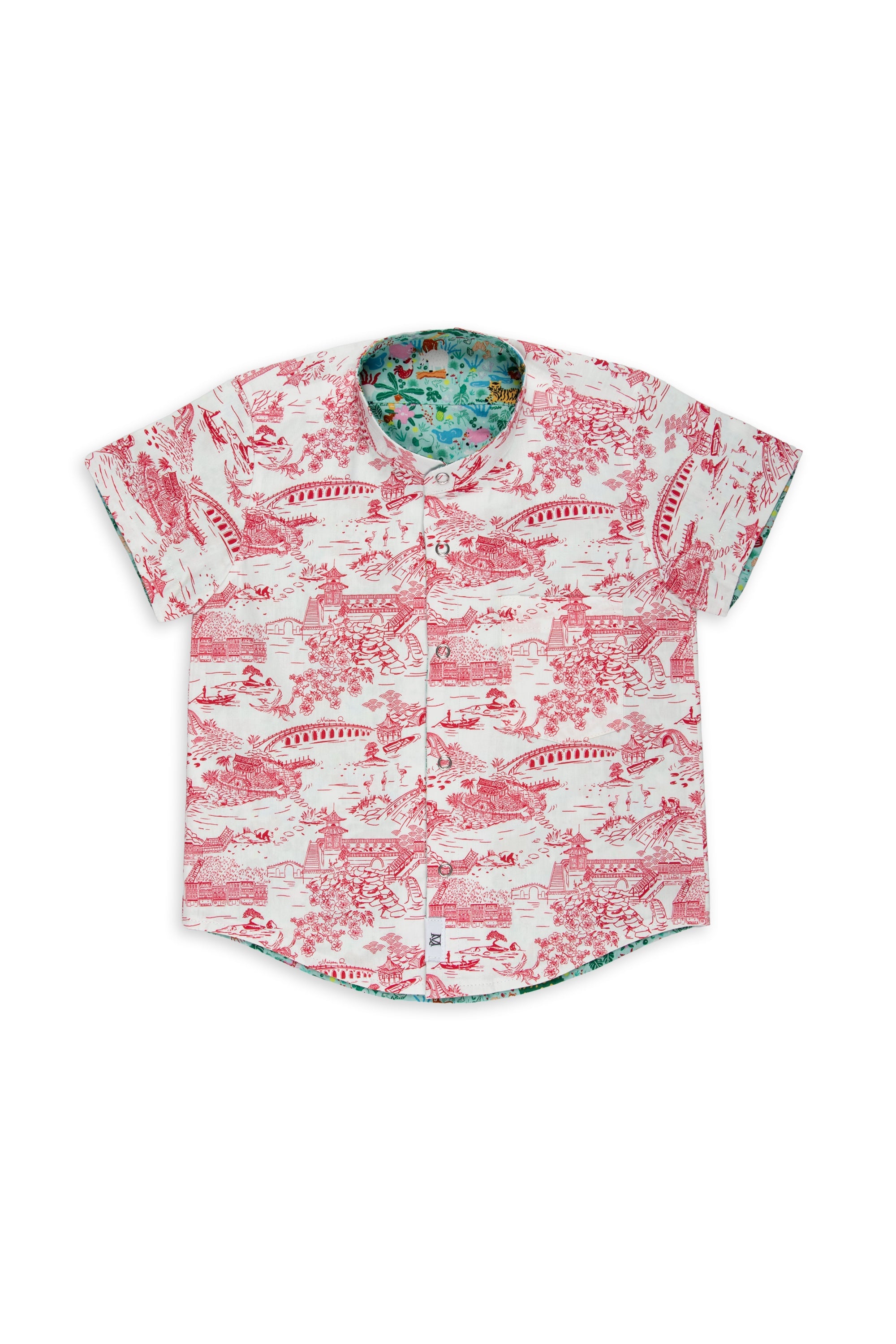 MAISON Q | Straits Tale Reversible Shirt