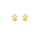 RISIS | Oncidium Blossom Earrings in Gold & Palladium