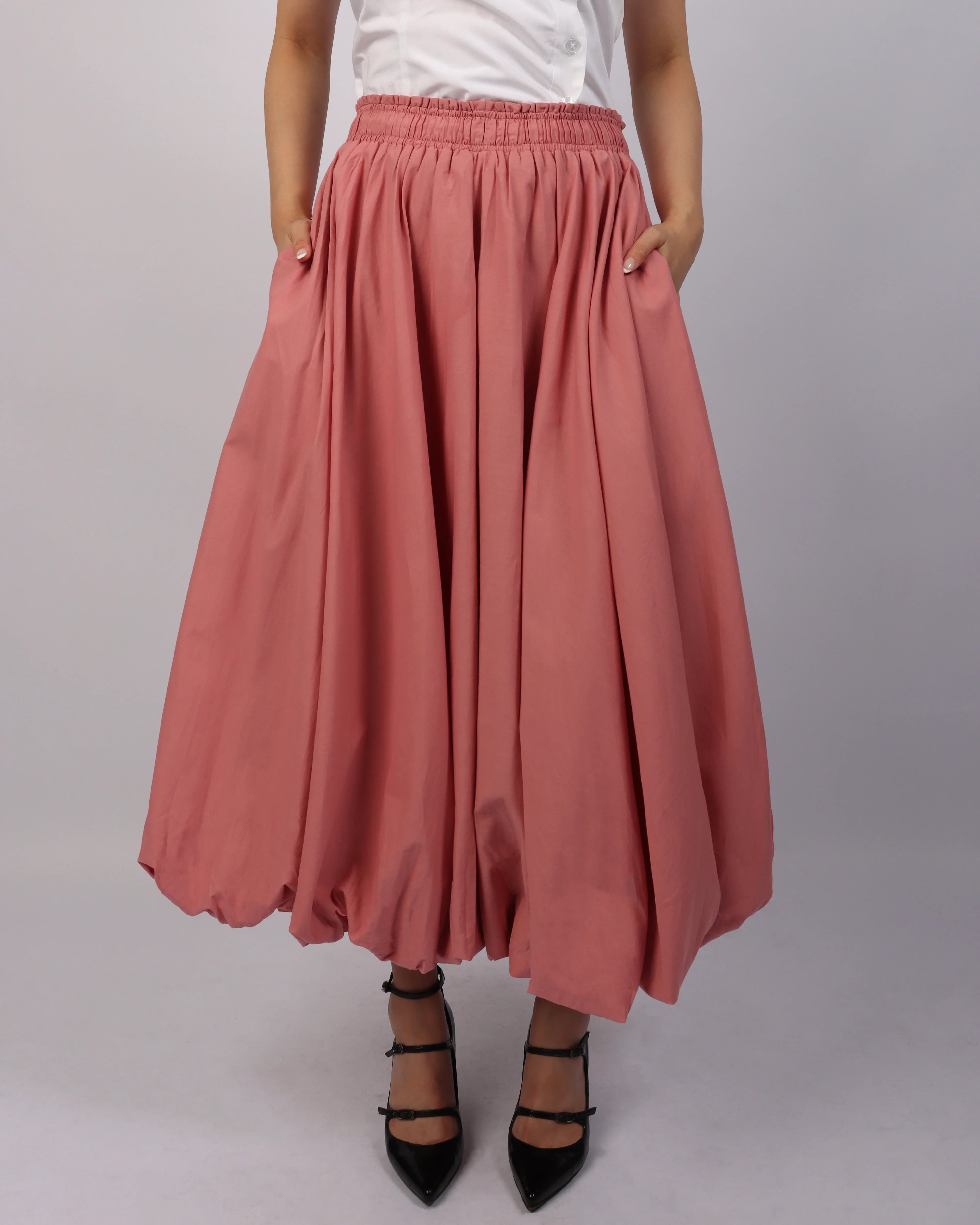 RAFFLES PRIVATO | MAL Midi Balloon Skirt