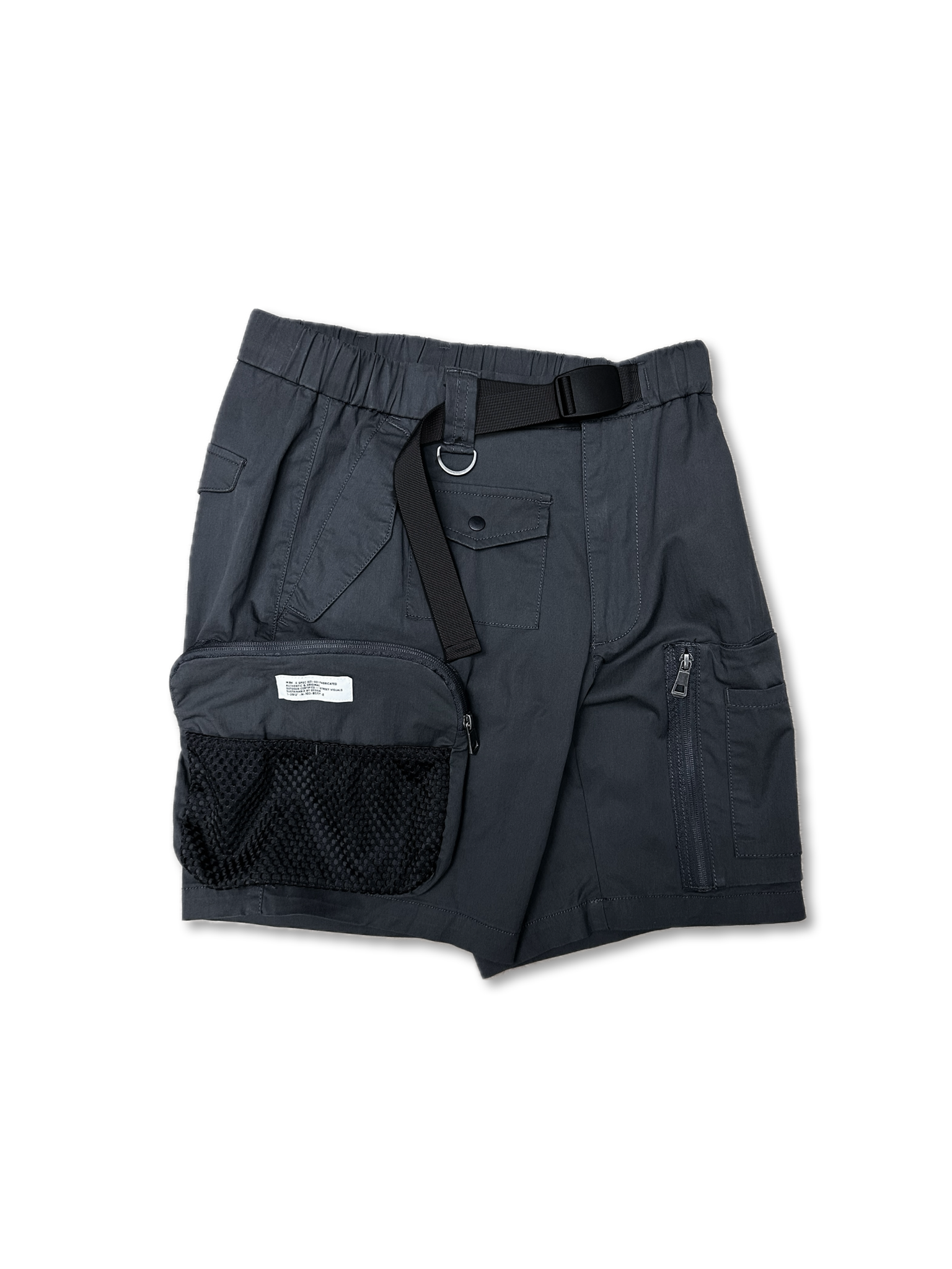 SPARROW GREEN | MAVERICK TECH CARGO Shorts - Asphalt