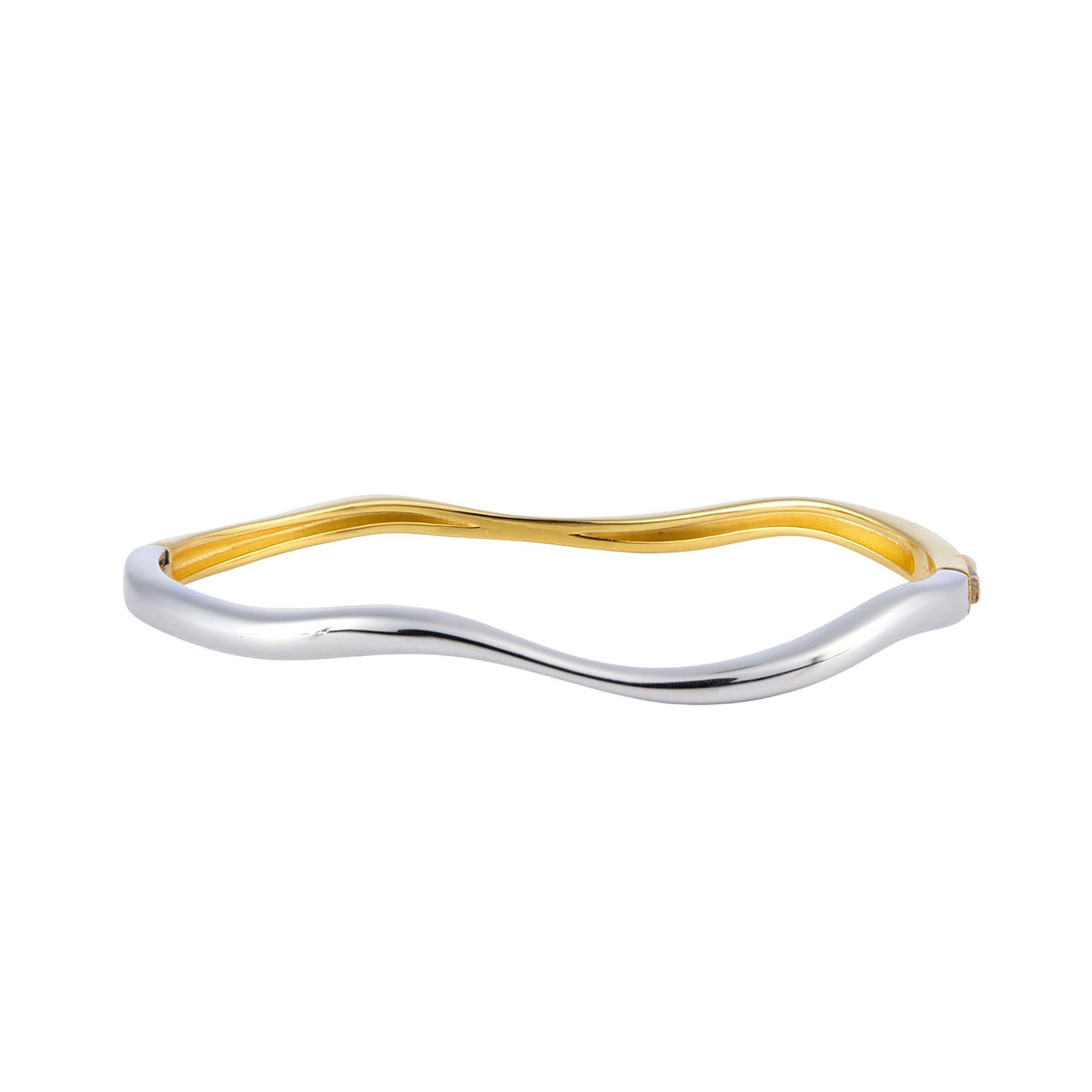 RINA LEE | Flow Mixed Metal Serenity Bangle