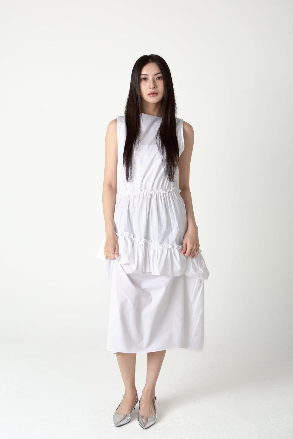 SAERO COLLECTIVE | Gureum Dress | White