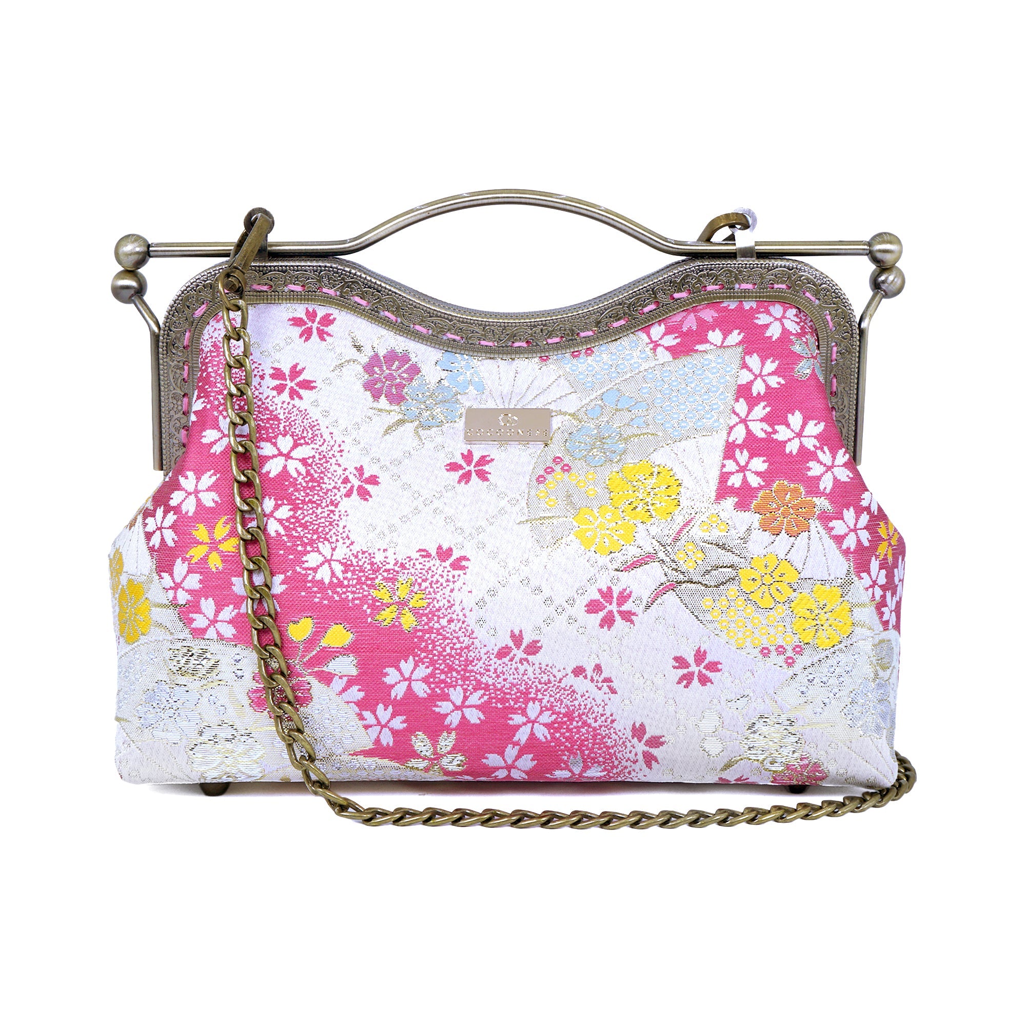 COCOONESE | Dual Lock Metal Handle Bag - Nocturne