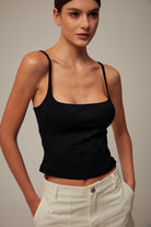 EMVY | Hazel Padded Top - Black