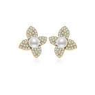 PEARLY LUSTRE | Top Grade Freshwater Pearl Earrings WE00844 | BLOOM