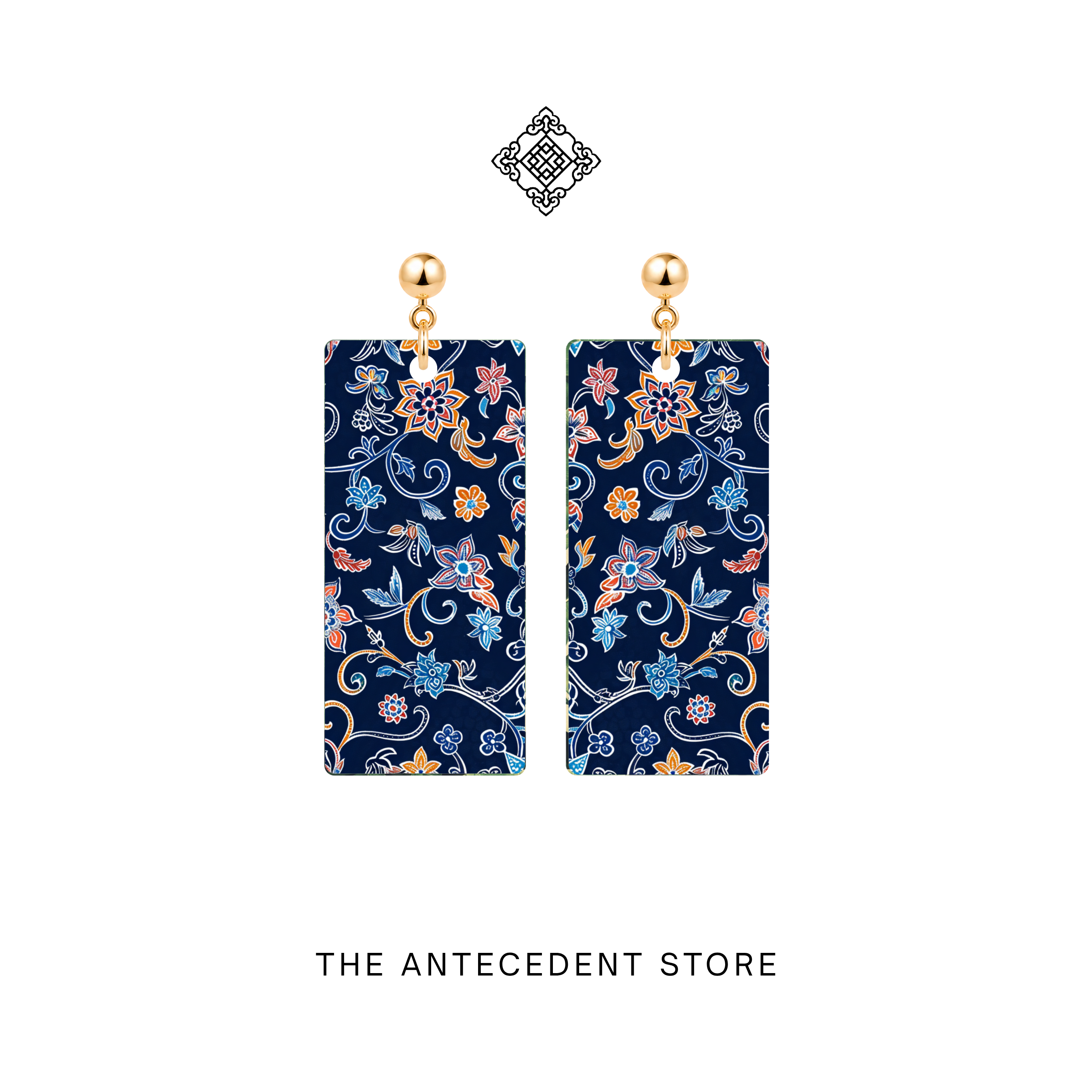 THE ANTECEDENT STORE | Reimagined Batik Earrings
