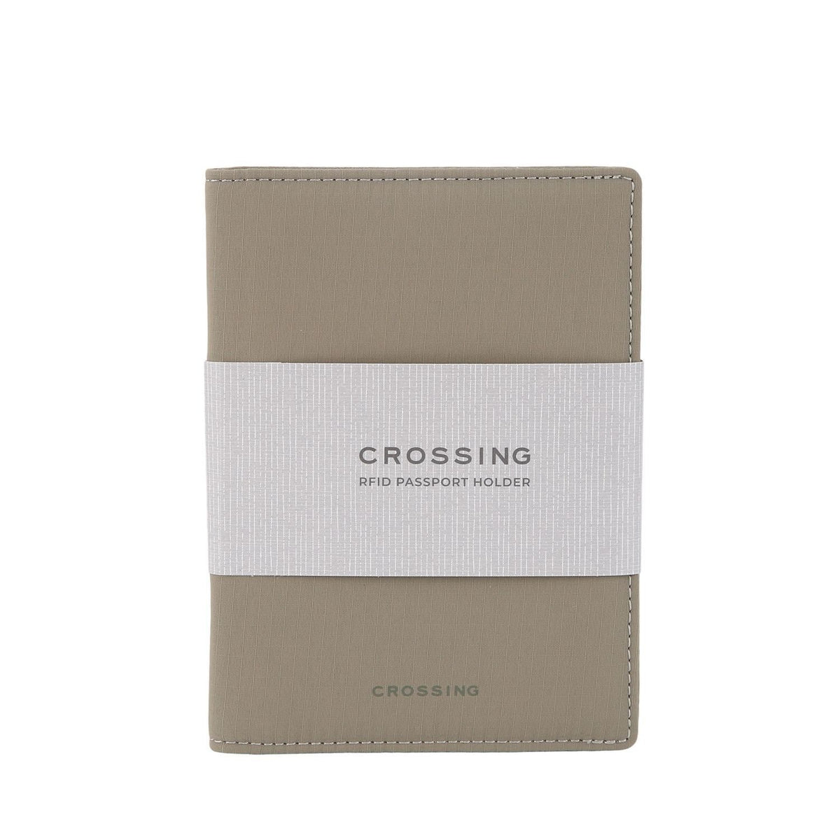 CROSSING | Waterproof Checked Nylon Passport Cover RFID