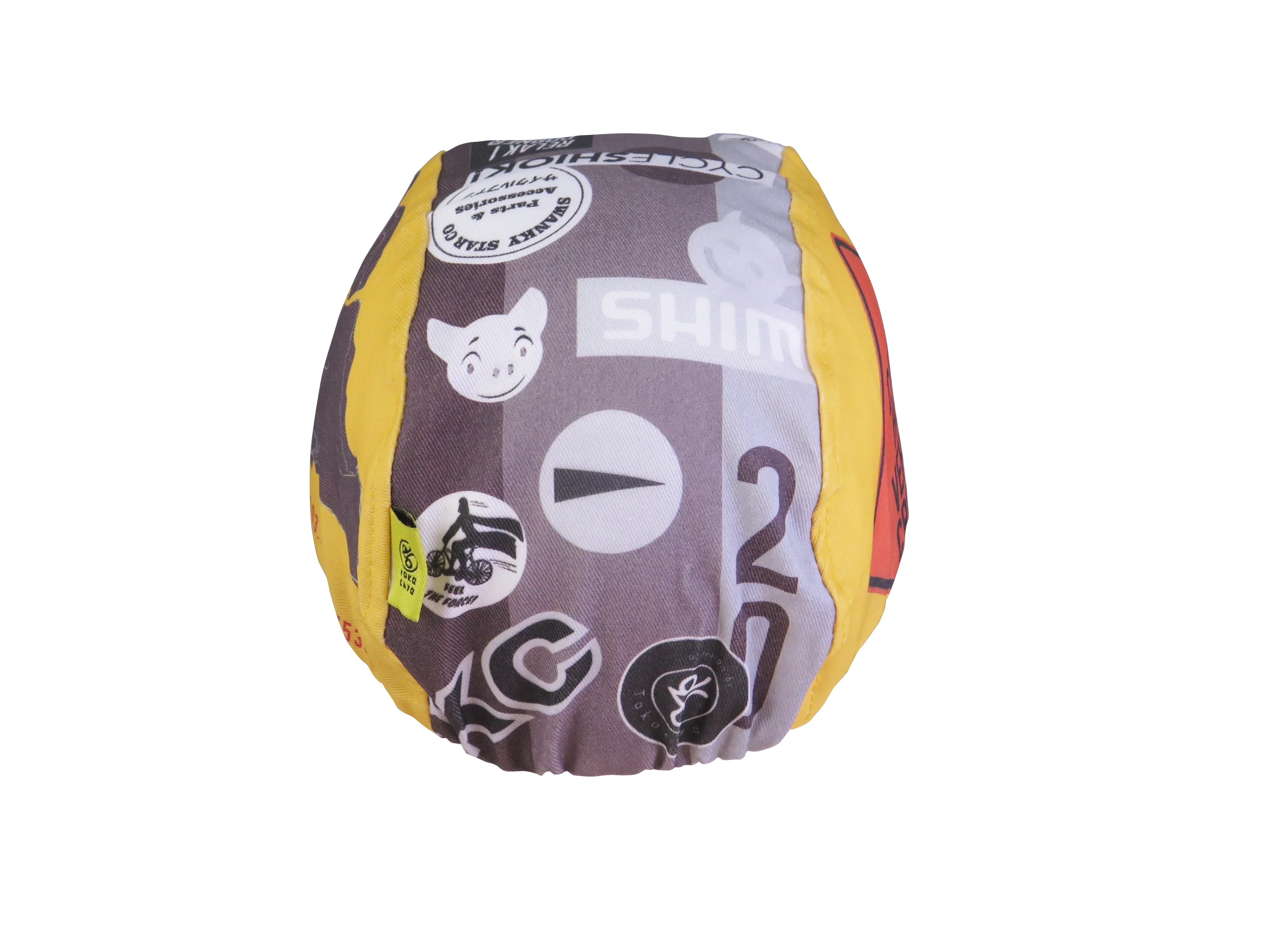 A DESIGN BY TAKACHYA | Cycling Cap - Mission to Tuas Grayscale