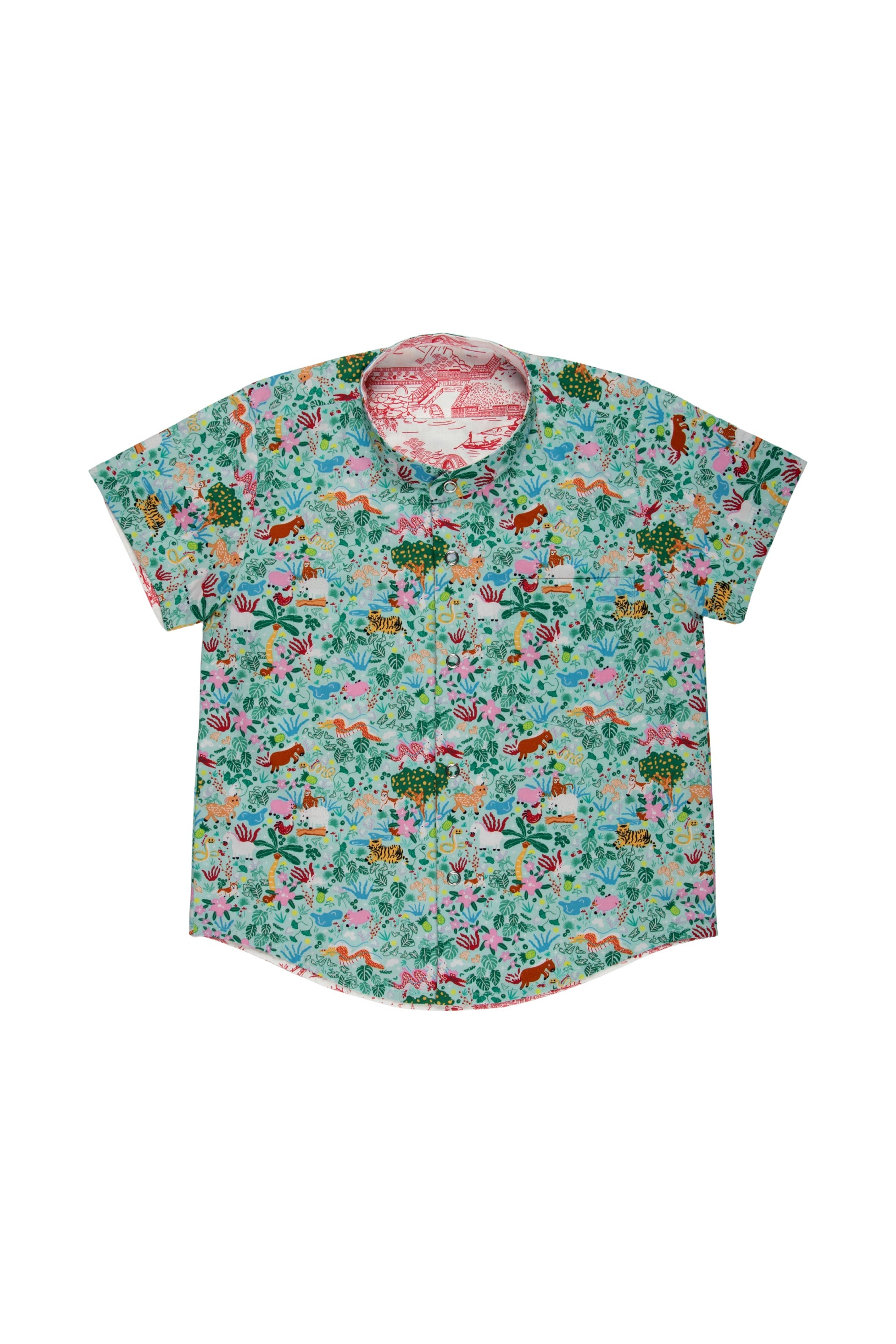 MAISON Q | Straits Tale Reversible Shirt