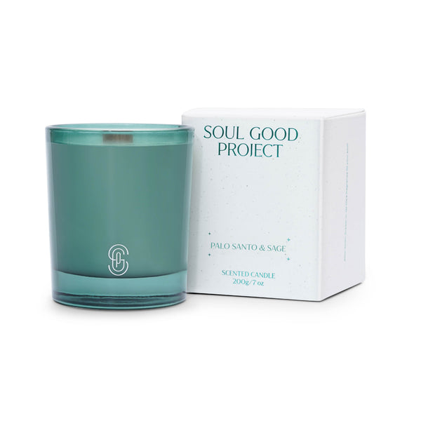 SOUL GOOD PROJECT | Palo Santo & Sage Scented Candle