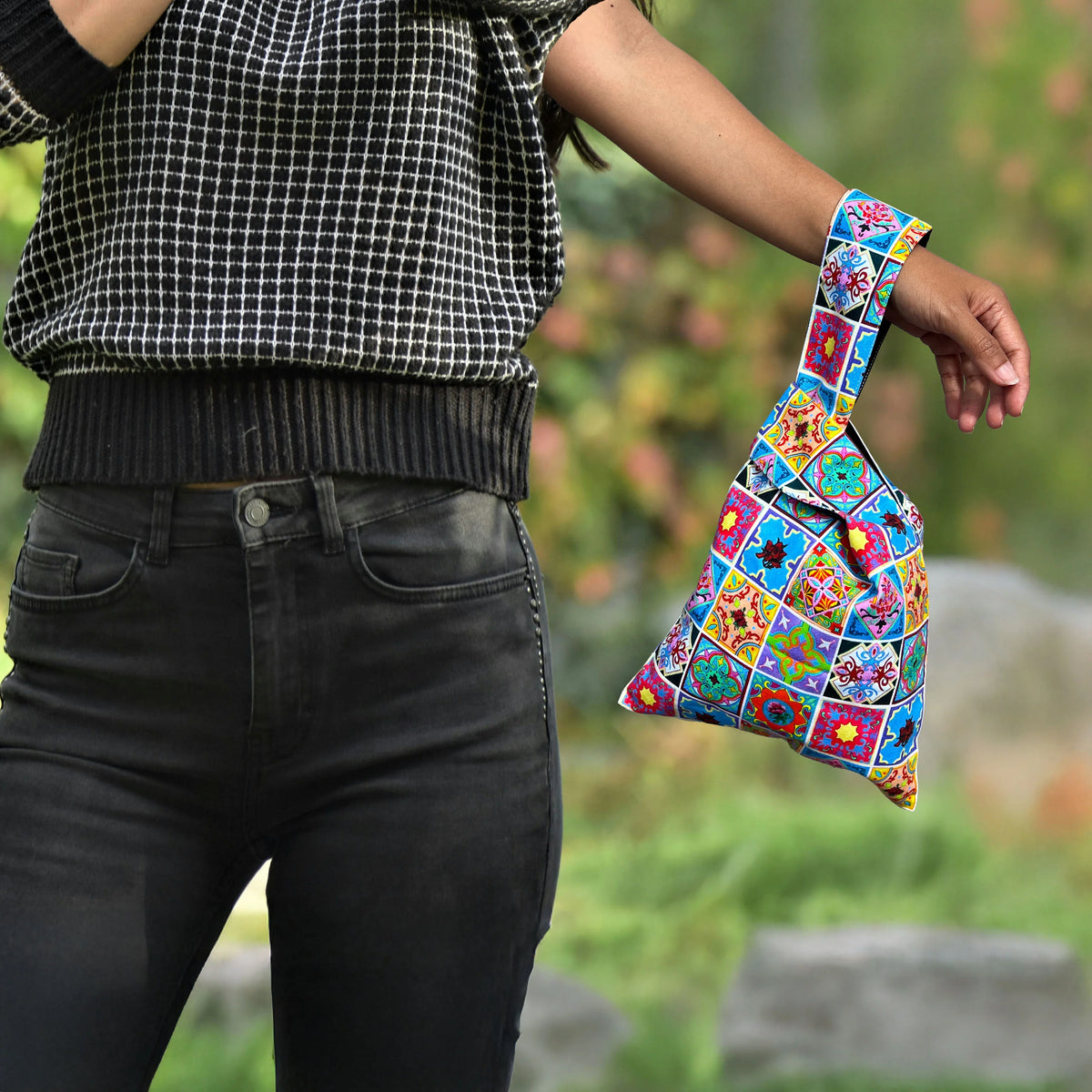KELLY SER ATELIER | Knot Bag: Heritage Tiles