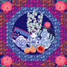 BINARY STYLE | Straits Chinoiserie Premium Silk Scarf