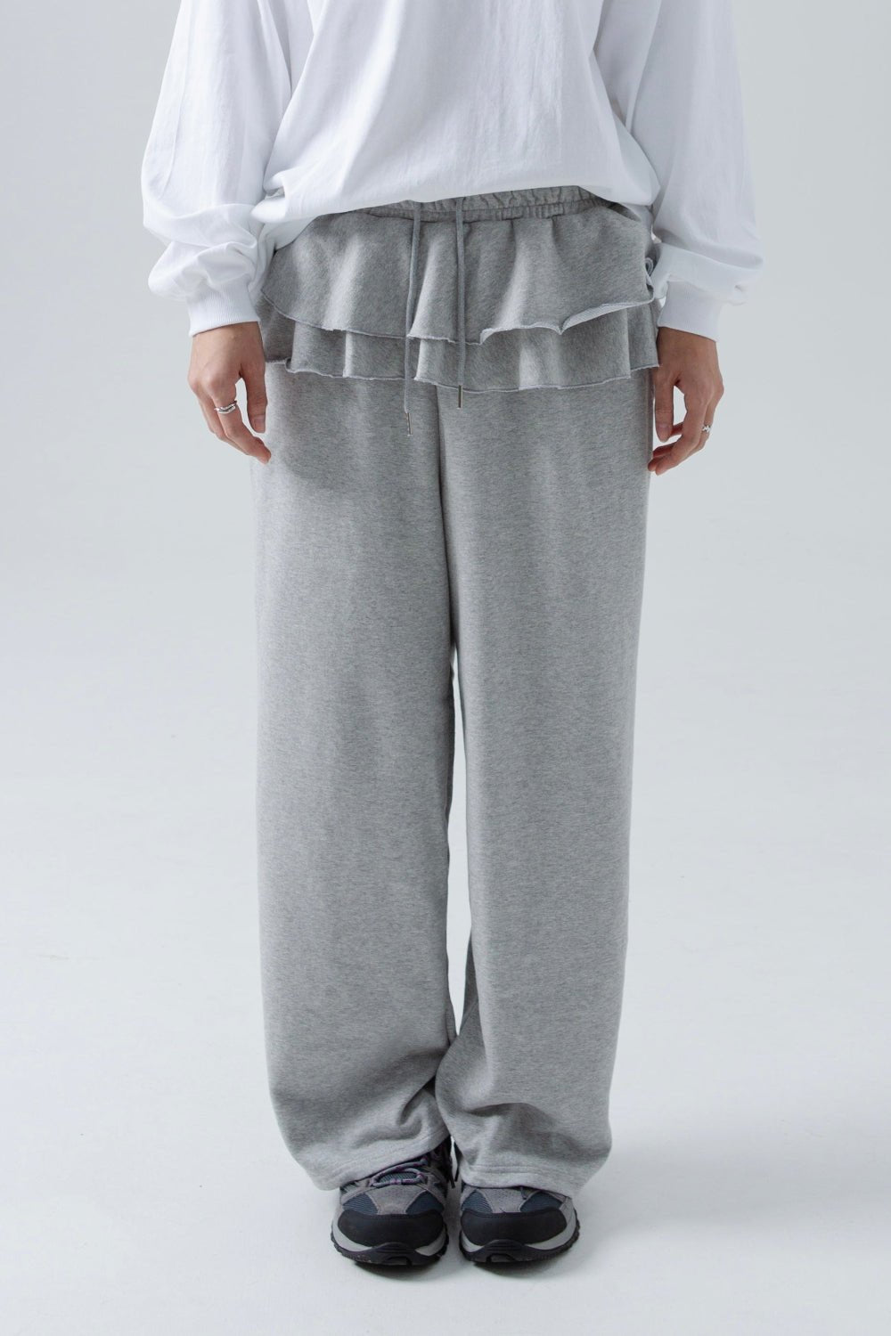 SAERO COLLECTIVE | Playline Jersey Pants | Heather Grey