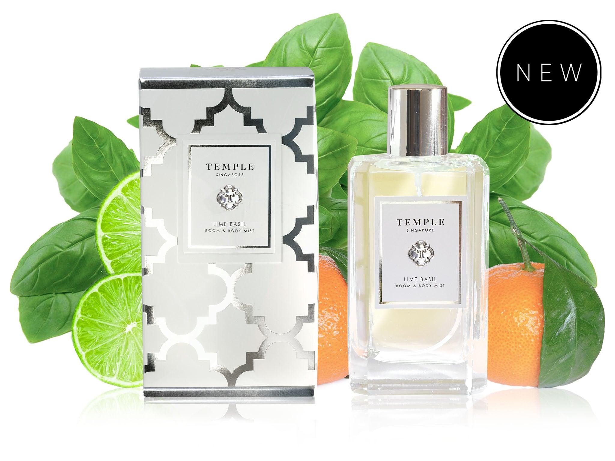TEMPLE CANDLES | Room & Body Mist - Lime Basil