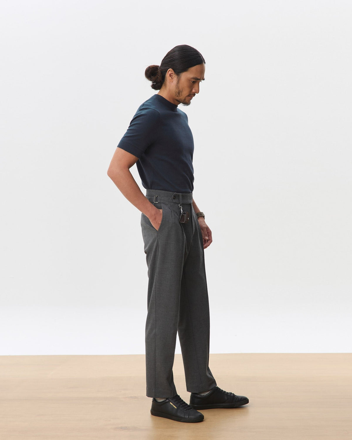 HOUSE OF HOUSE OF ANON PTE. LTD | Otto Mock Neck Knit Top - 100% Cotton