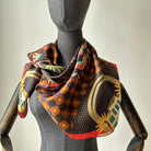 BINARY STYLE | Festive Night At Kampong Glam Silk Square Scarf 87x87cm