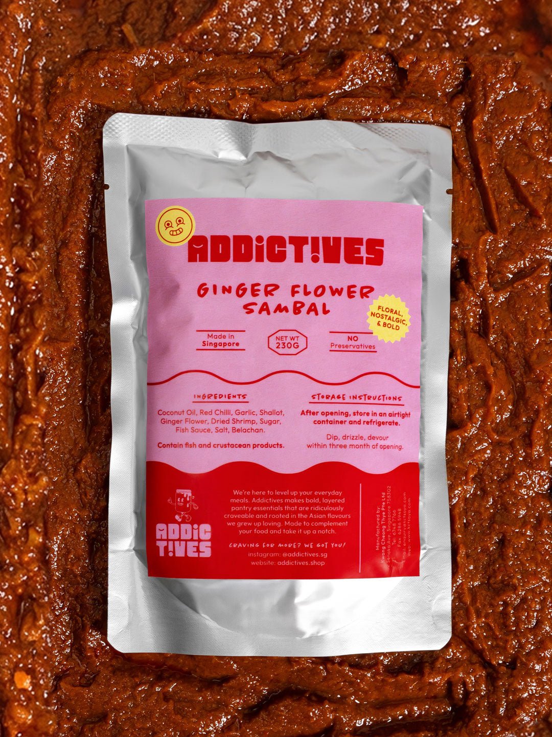 ADDICTIVES SG | Ginger Flower Sambal