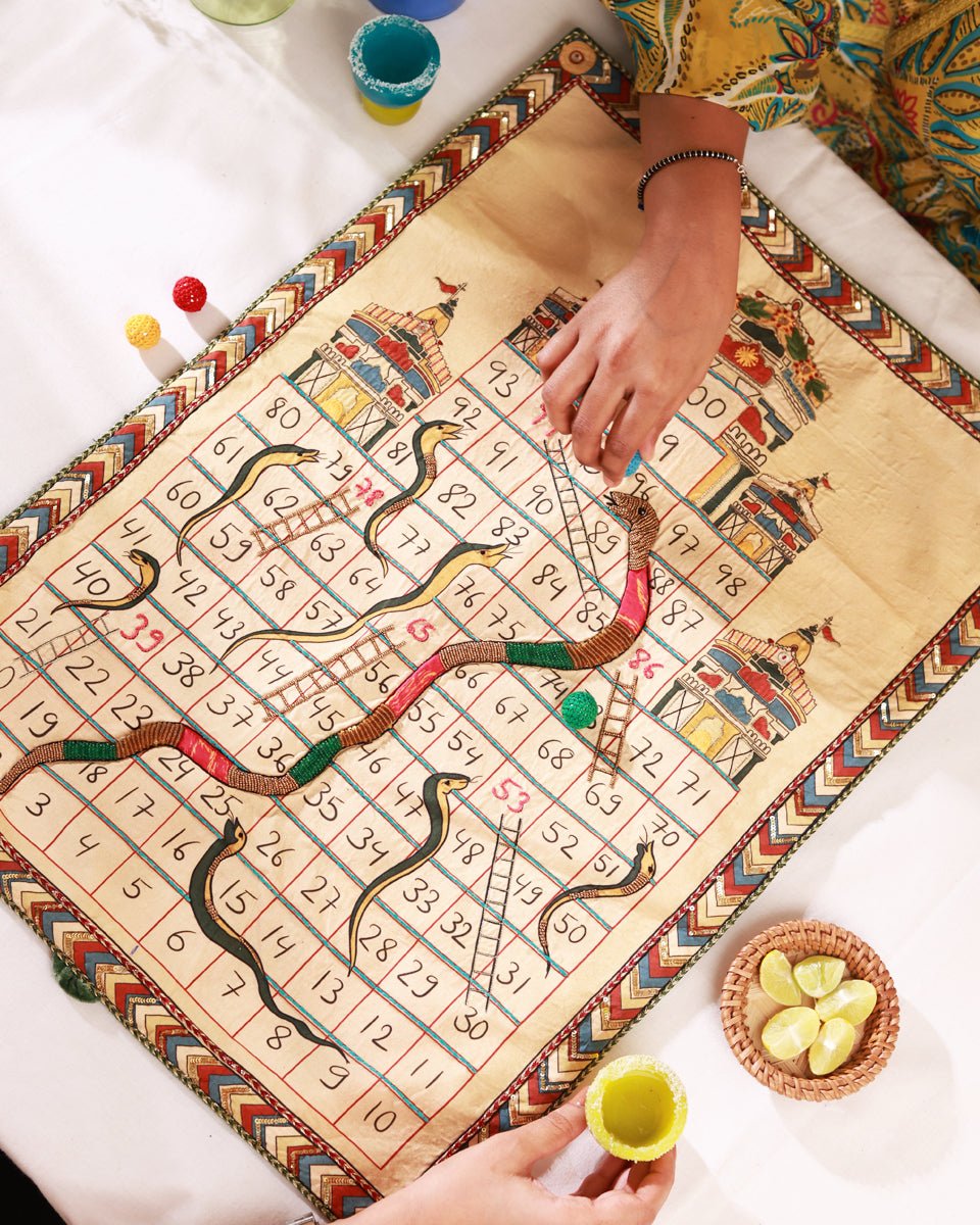TABLE MANNERS | Snake It Till You Make It Snakes & Ladders Set (Made to Order)