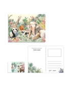 MANDAI WILDLIFE GROUP | MANDAI x SINGLAPA | Living Tapestry Postcard + Stamp Set