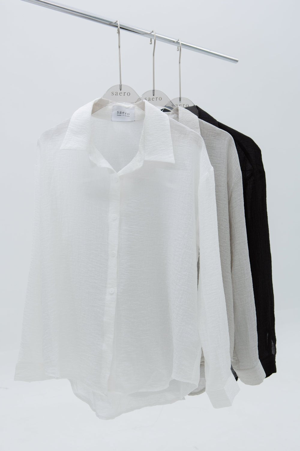 SAERO COLLECTIVE | Oreum Shirt V. 1 White