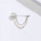 PEARLY LUSTRE | Elegant Freshwater Pearl Brooch WC00052 | GARDENS