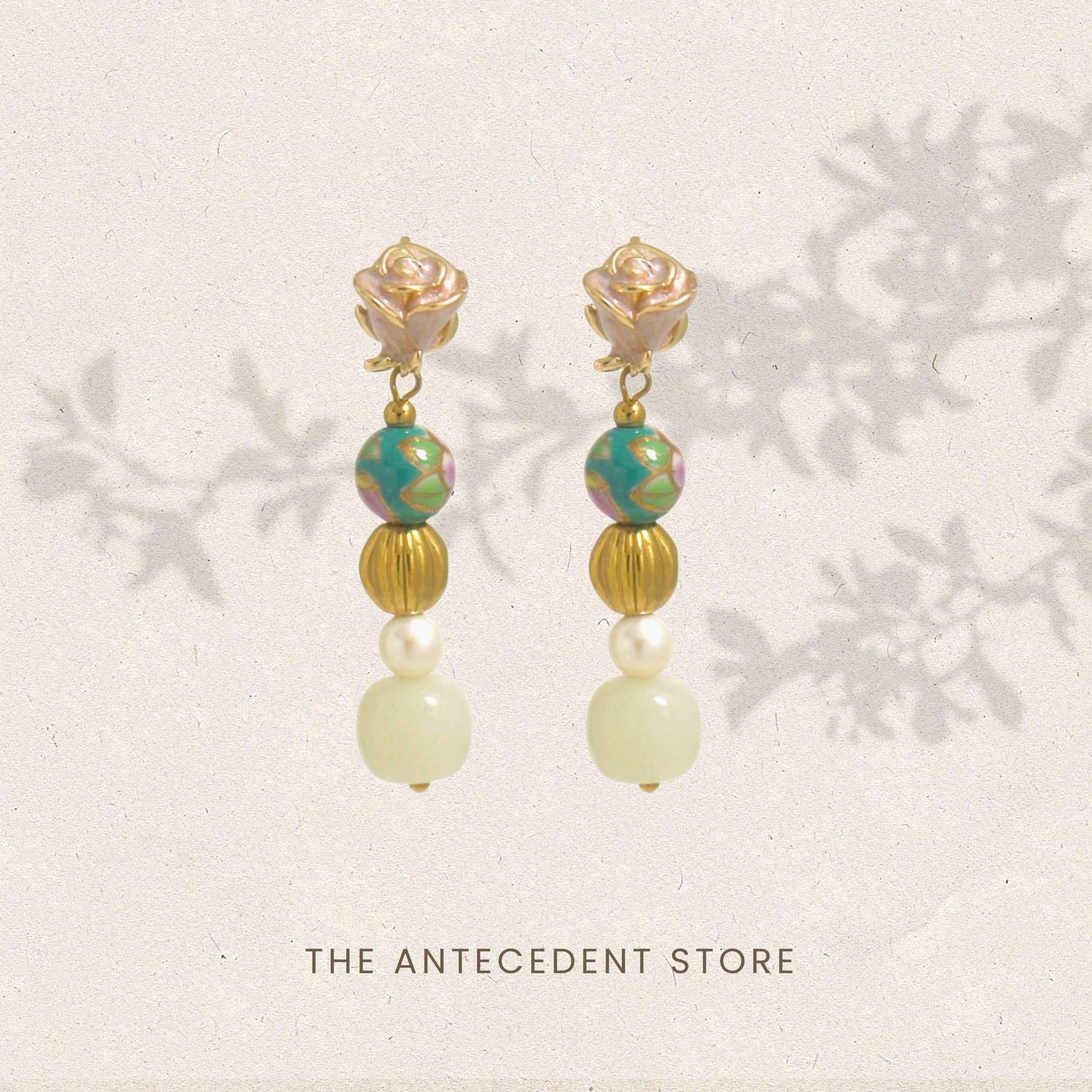 THE ANTECEDANT STORE | Floral Reflections Like Jade